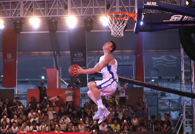 金陵体育圆满保障2016中国三对三篮球联赛