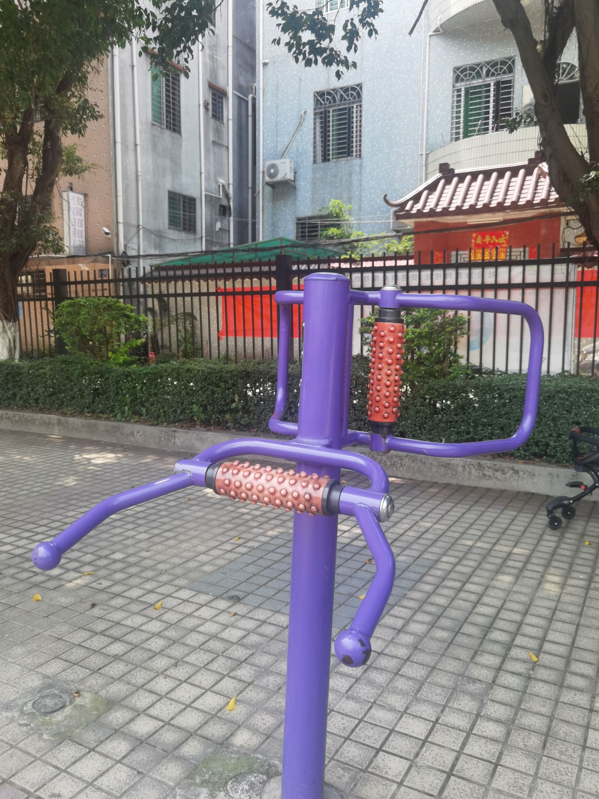 立式腰背按摩器