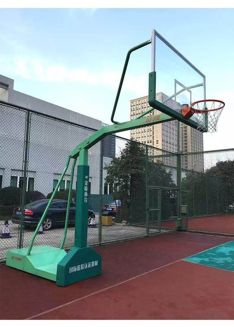 金陵篮球架装拆式篮球架GDJ-3B/11226箱式标准成人室外内篮球架(图5)