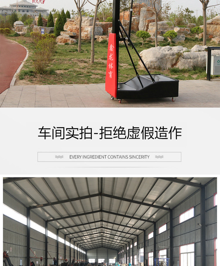 篮球架户外标准可移动升降学生投篮框儿童成人室内外家用训练国标(图13)