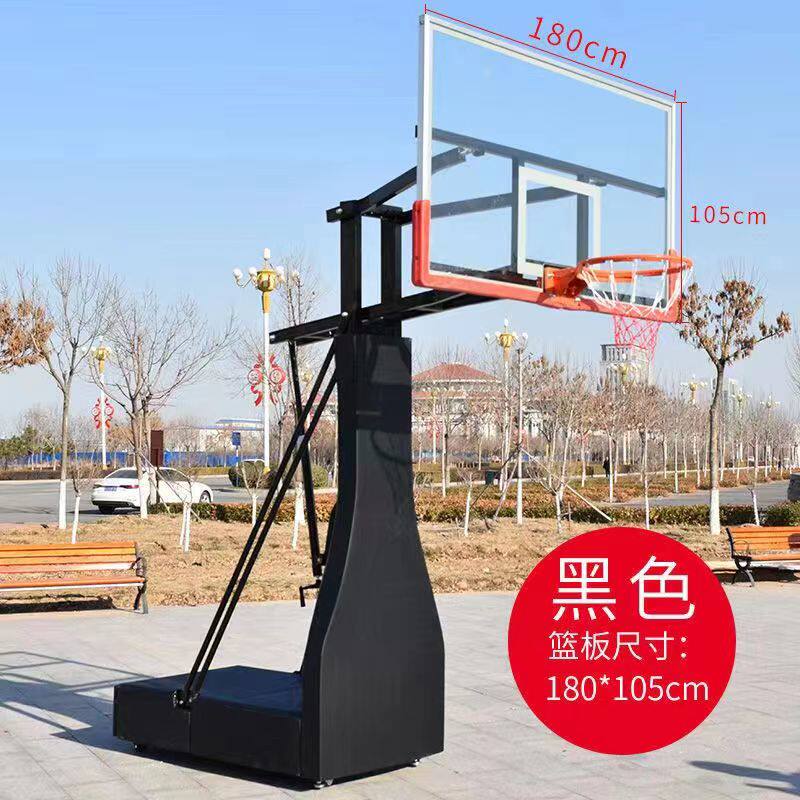 篮球架可移动户外家用室内可升降可调节标准篮球架青少年儿童球架(图19)
