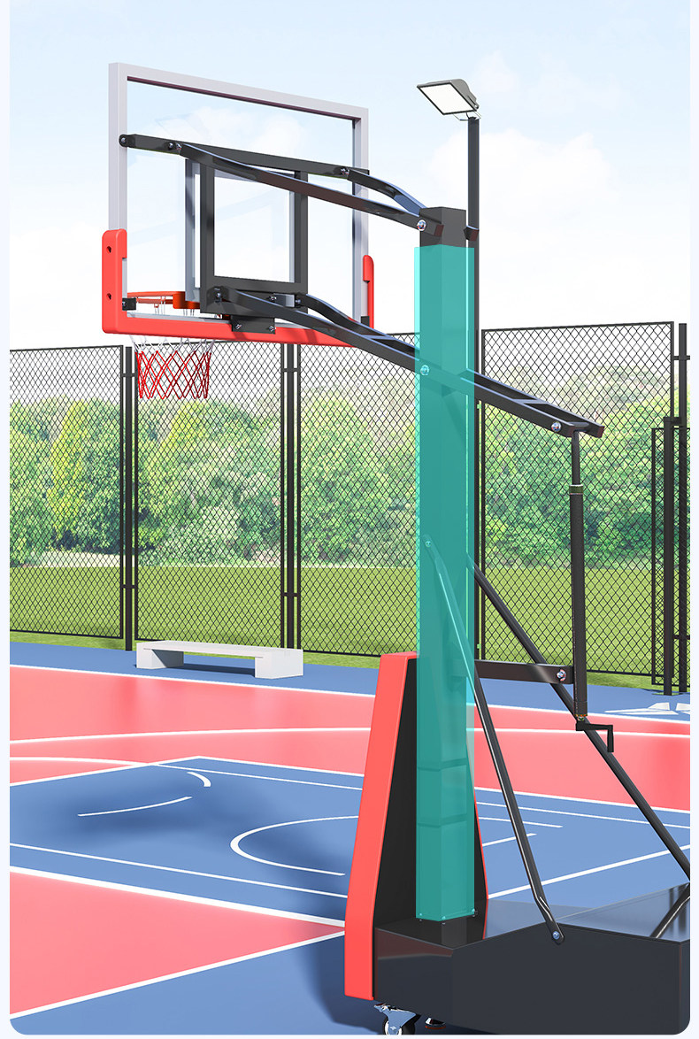 篮球架可移动户外成人升降篮球架子室内外儿童专业比赛标准篮球框(图15)
