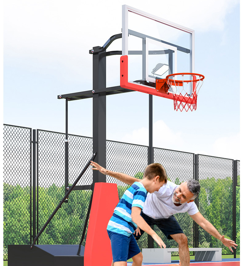 篮球架可移动户外成人升降篮球架子室内外儿童专业比赛标准篮球框(图26)