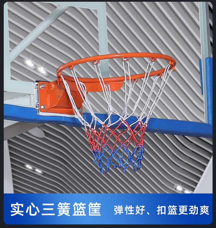 电动液压篮球架成人比赛训练标准篮球架户外可移动手动升降篮球架(图6)