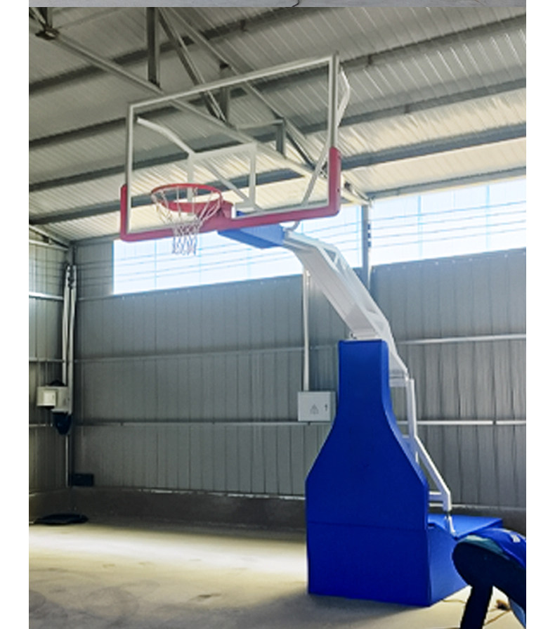篮球架户外可移动式成人室外室内可升降手电动液压比赛标准篮球框(图11)