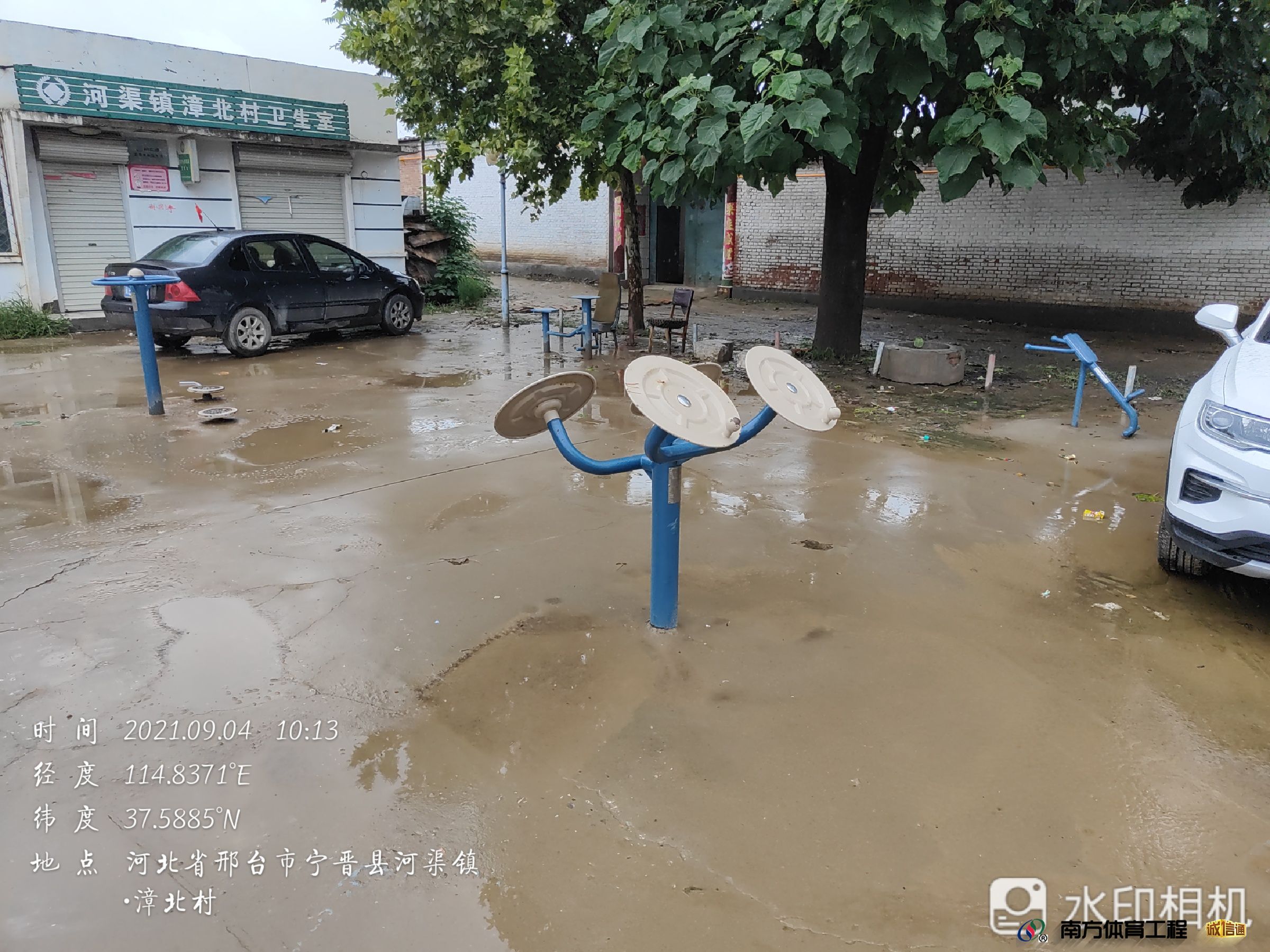 河北省邢台市宁晋县河渠镇漳北村委会漳北村健身广场篮球架安装维修售后服务中心