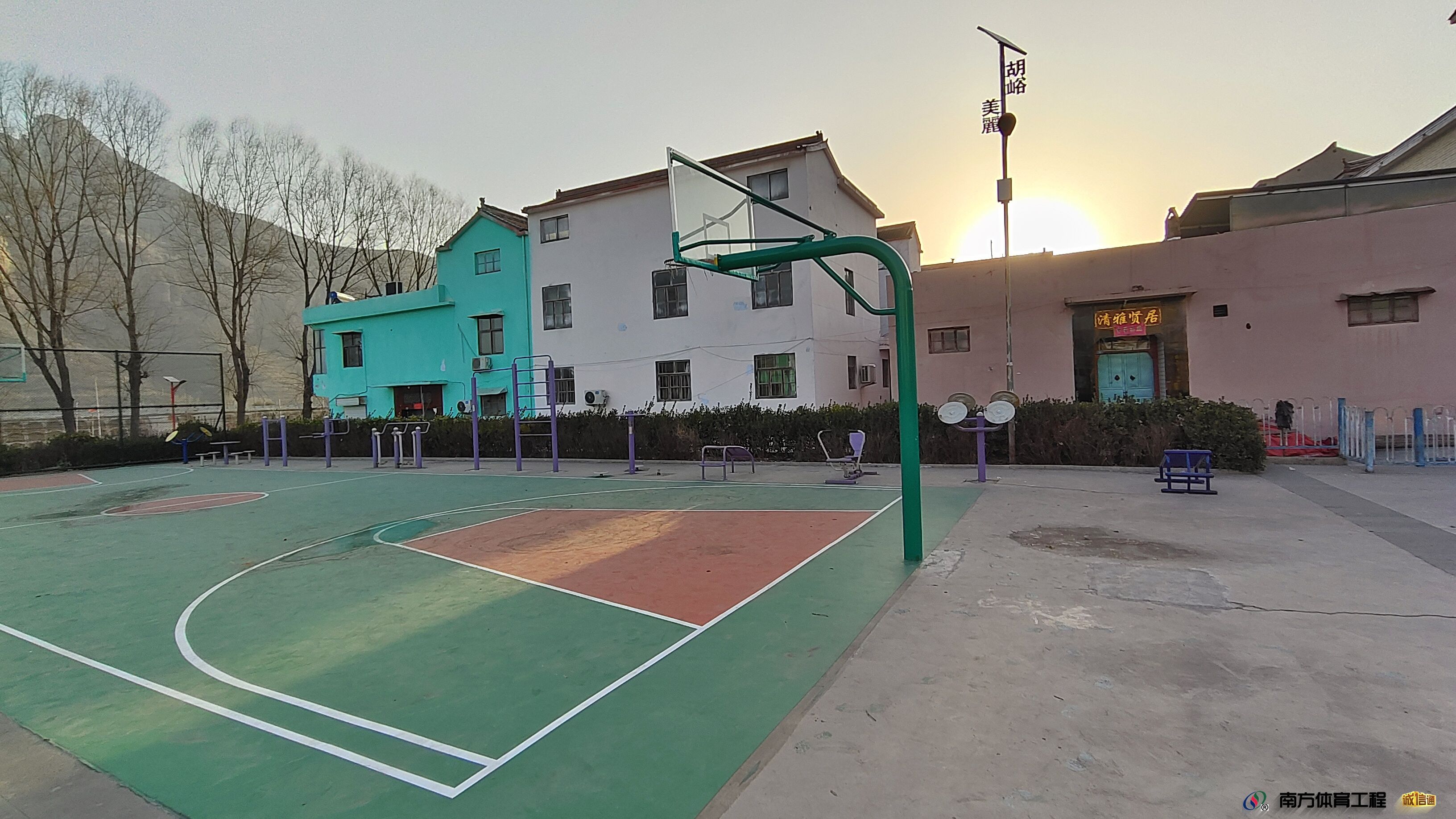 河北省邯郸市涉县河南店镇胡峪村委会河南店镇胡峪村全民健身路径篮球架安装维修售后服务中心
