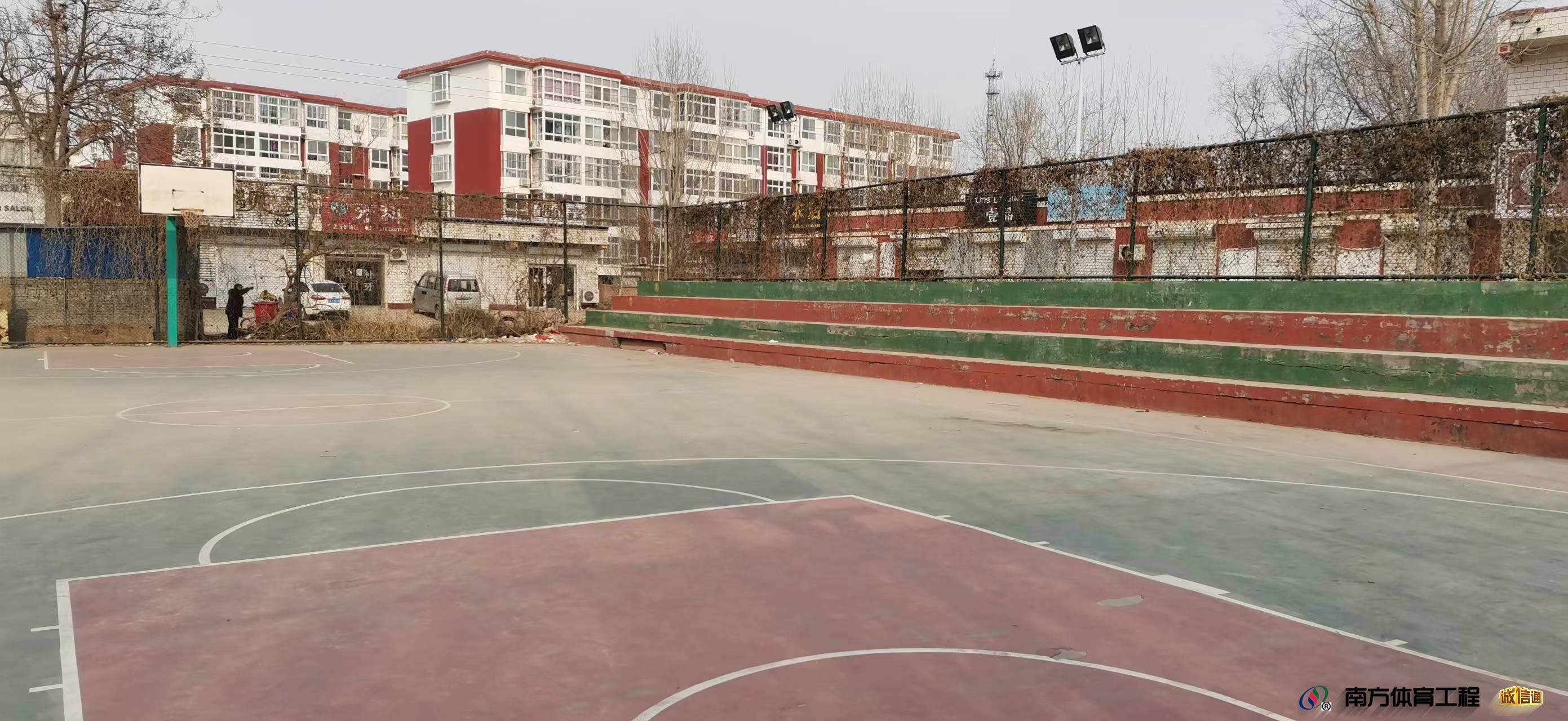 河北省衡水市武强县街关镇东南街居民委员会东南街篮球场篮球架安装维修售后服务中心